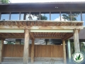 wooden patio in Tomball