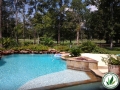 backyard pool landscape